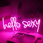 Enseigne néon LED USB 5 V Hello Sexy