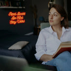 Read Books Be Kind Stay Weird 5V USB LED neon sign