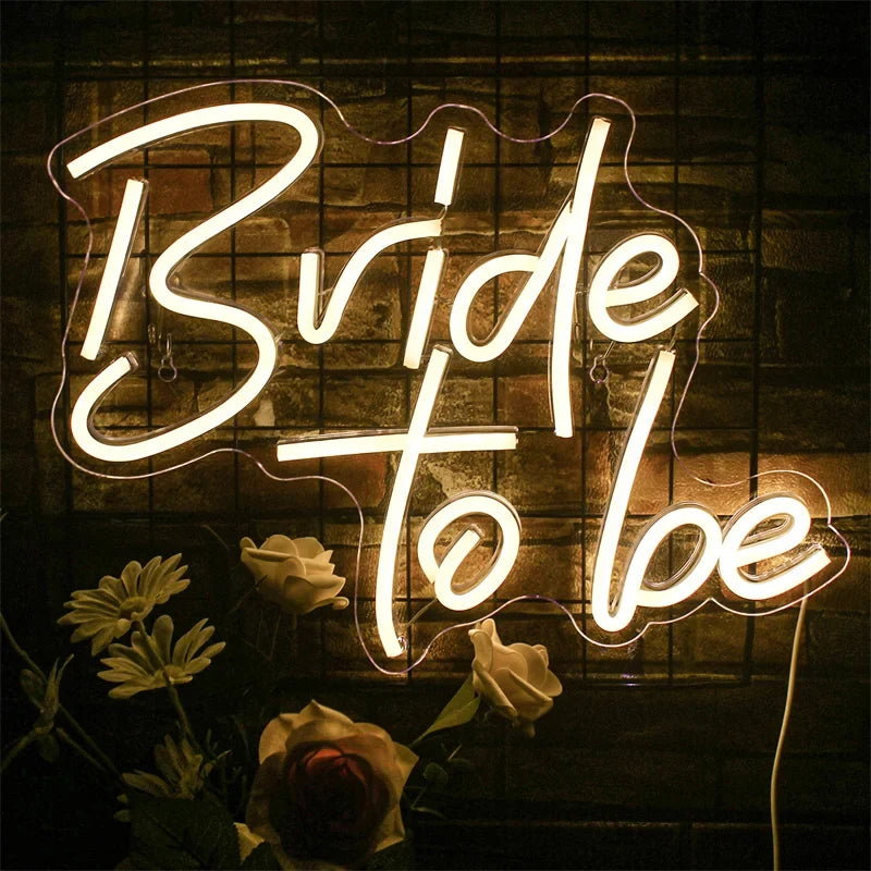 Enseigne néon LED USB 5 V Décoration de mariage