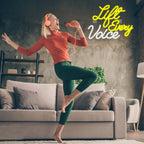 Enseigne néon LED USB 5 V Lift Every Voice