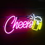 Cheers 5V USB LED neon sign