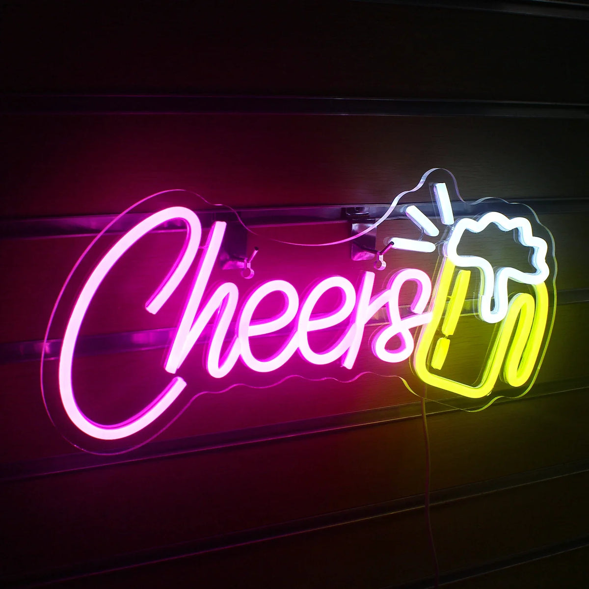 Cheers 5V USB LED neon sign