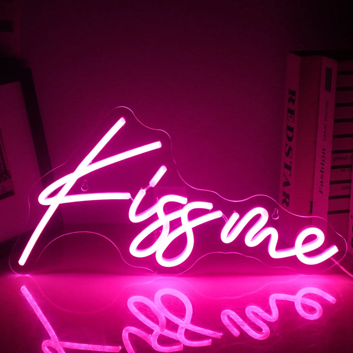 Kiss Me 5V USB LED neon sign