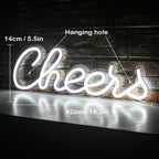 Cheers 5V USB LED neon sign