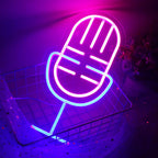 Microphone 5V USB LED neon sign