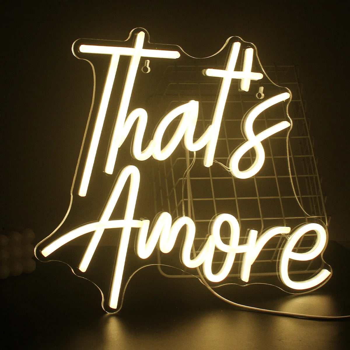 Enseigne néon LED USB 5 V That's Amore