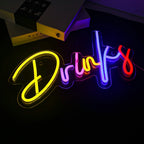 Colourful Drinks 5V USB LED neon sign