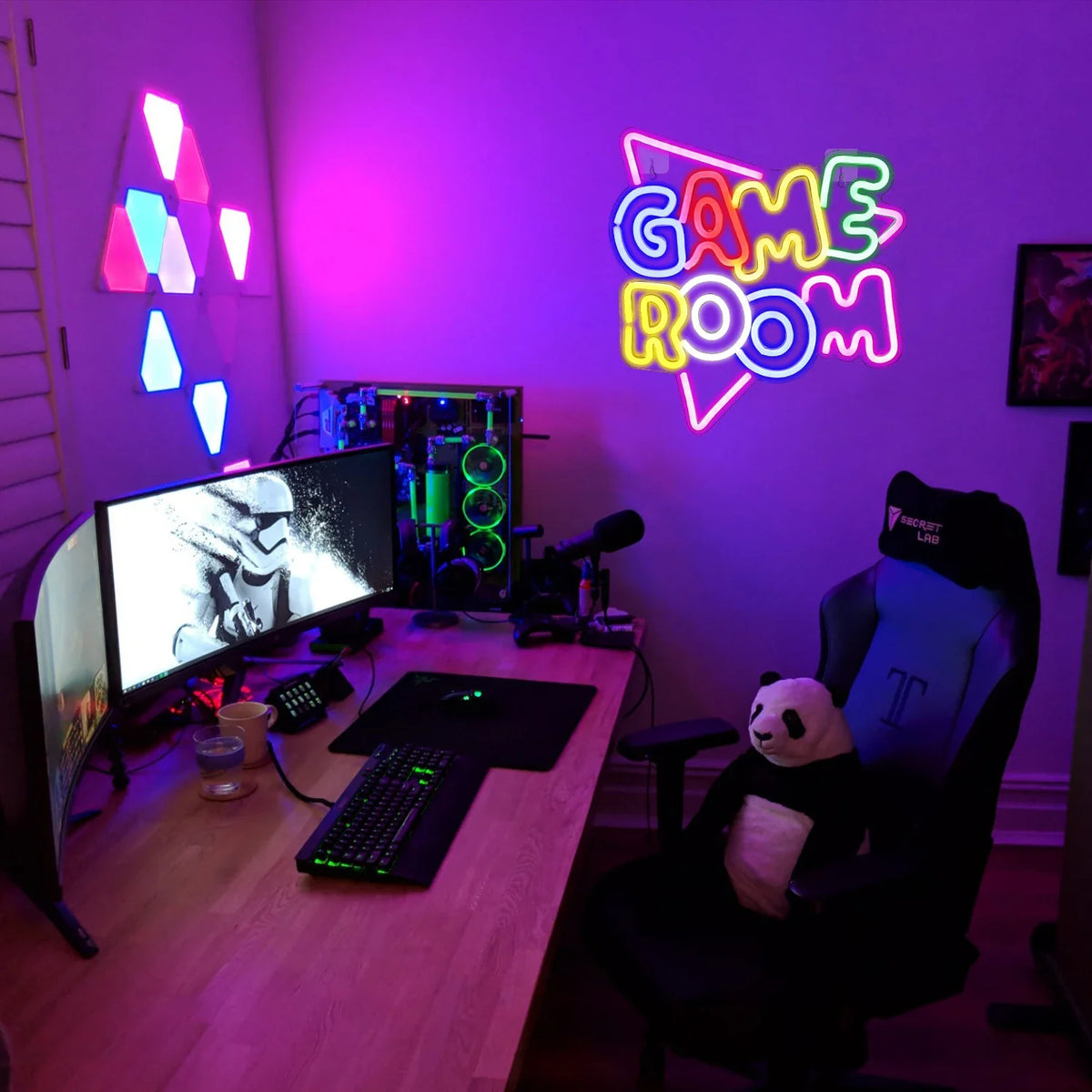 Game Room 5V USB LED neon sign