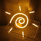 Warm White Sun 5V USB LED neon sign