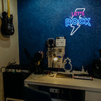 Enseigne néon LED USB 5 V Let's Rock