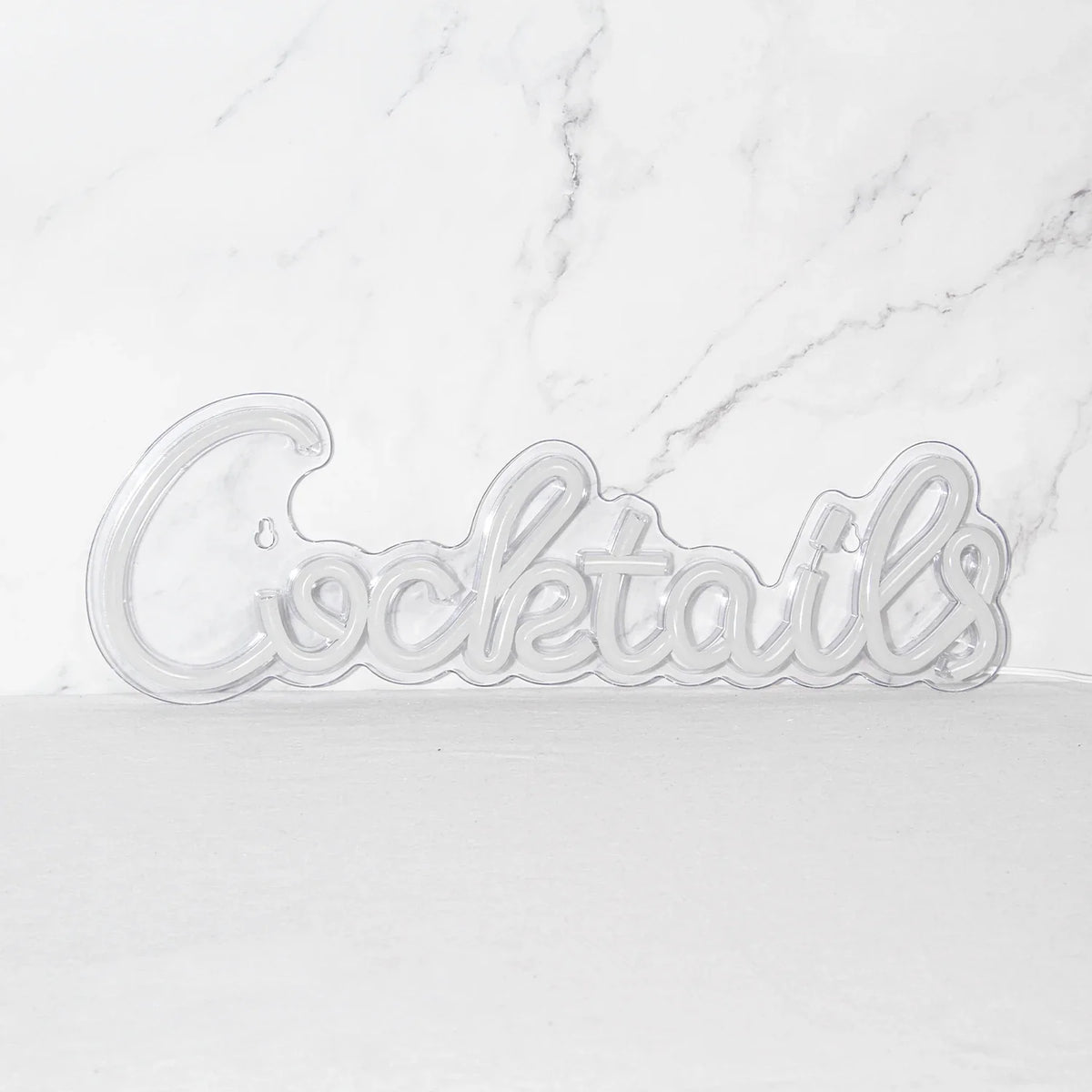 Cocktails 5V USB LED neon sign