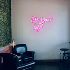 Enseigne néon LED USB 5 V Love Your Life