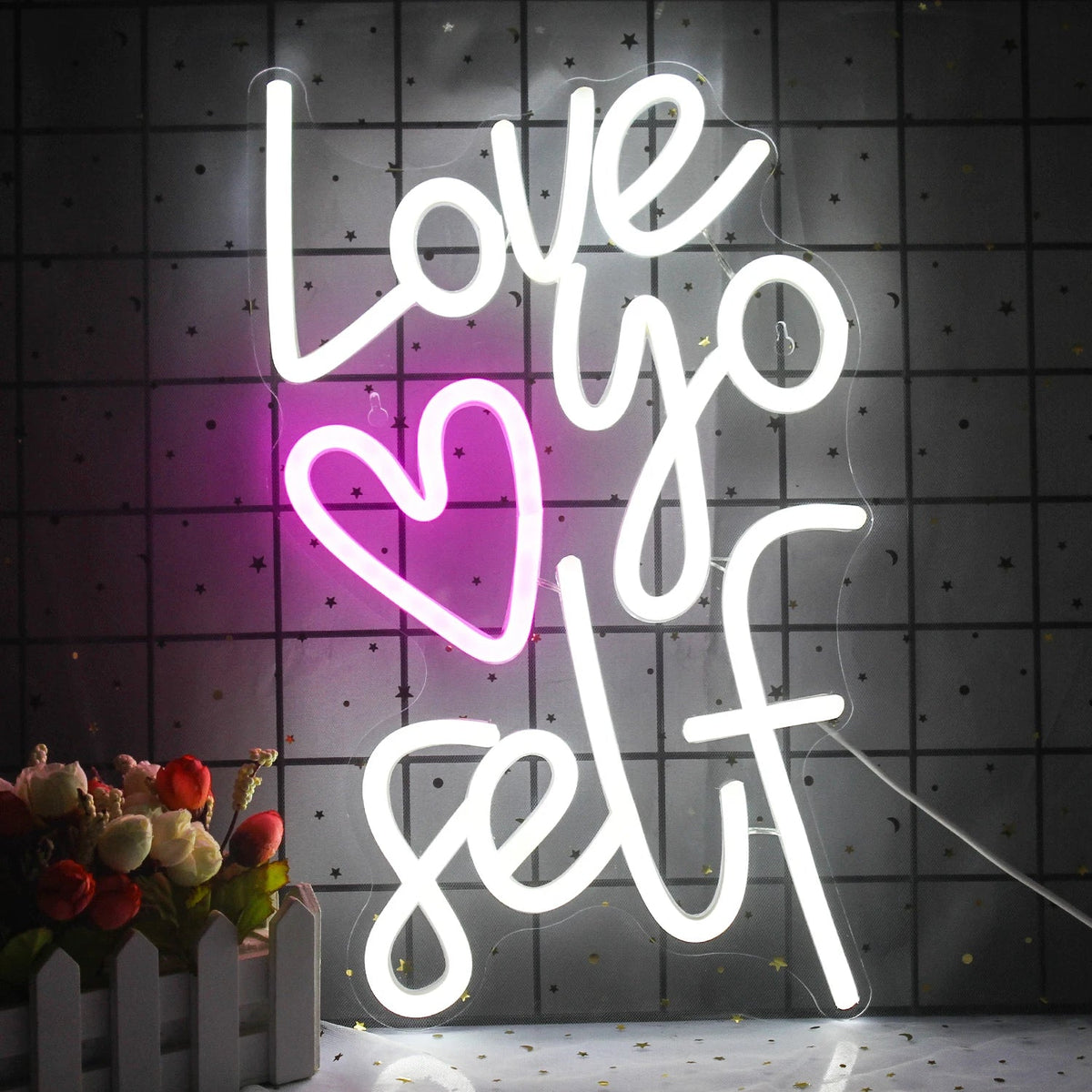 Love Yo Self 5V USB LED neon sign