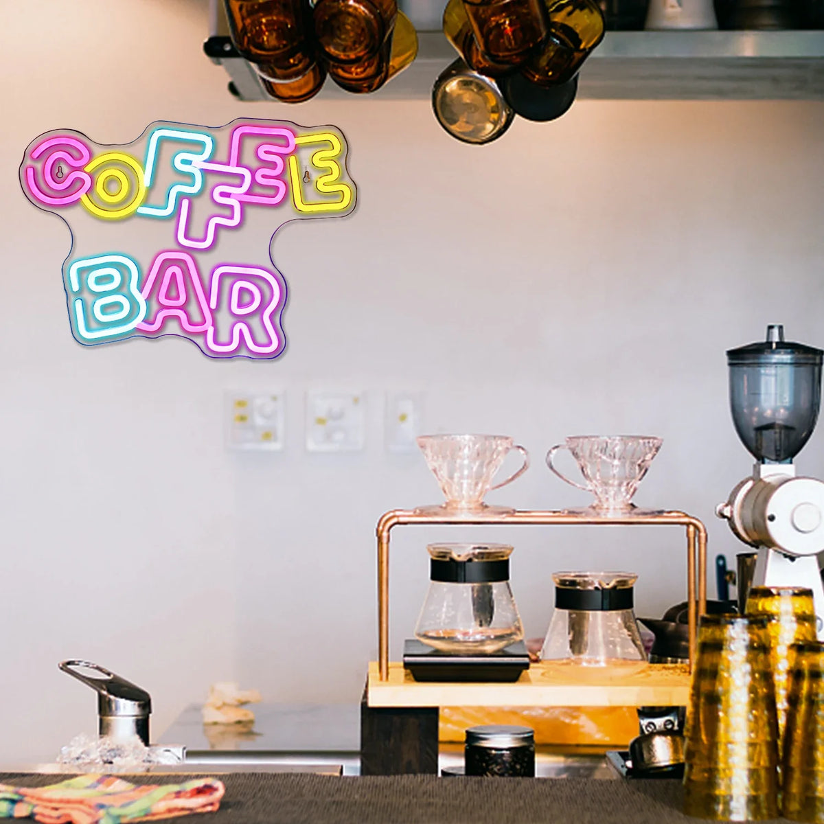 Coffee Bar 5V USB LED neon sign