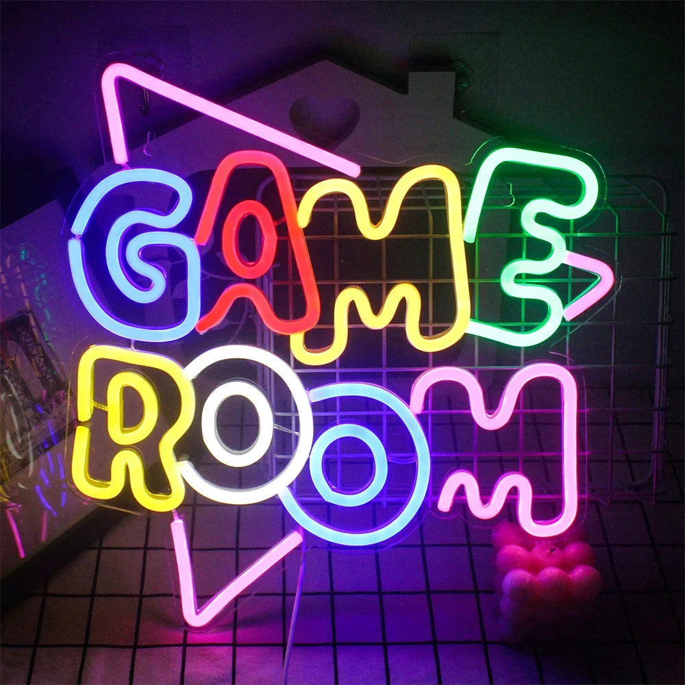 Game 5V USB LED neon sign
