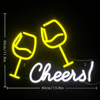 Enseigne néon LED USB 5 V Cheers Bar — cheers