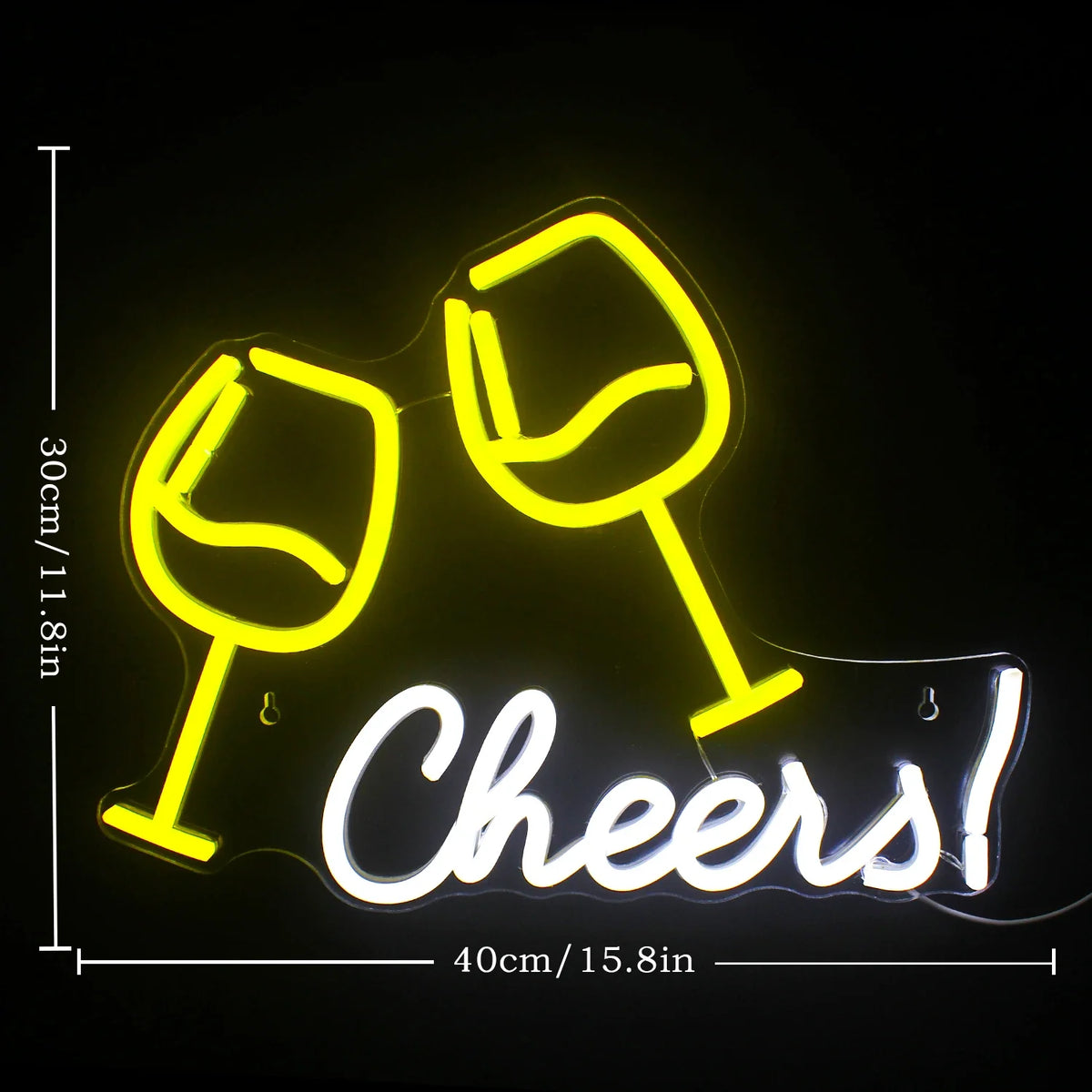 Enseigne néon LED USB 5 V Cheers Bar — cheers