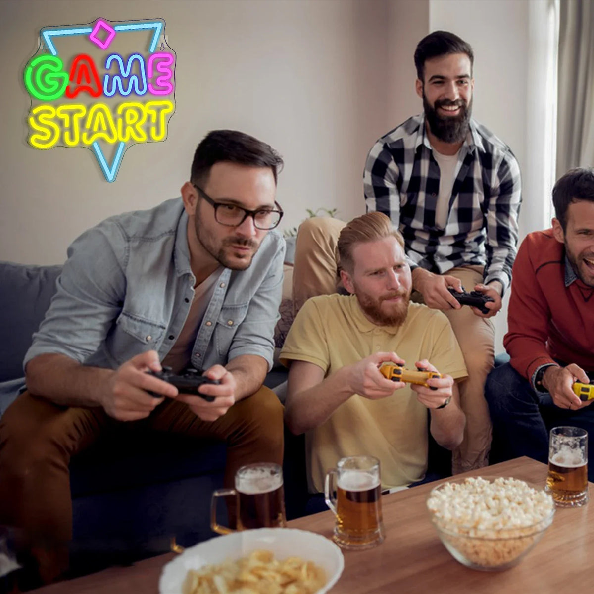Game Start 5V USB LED neon sign