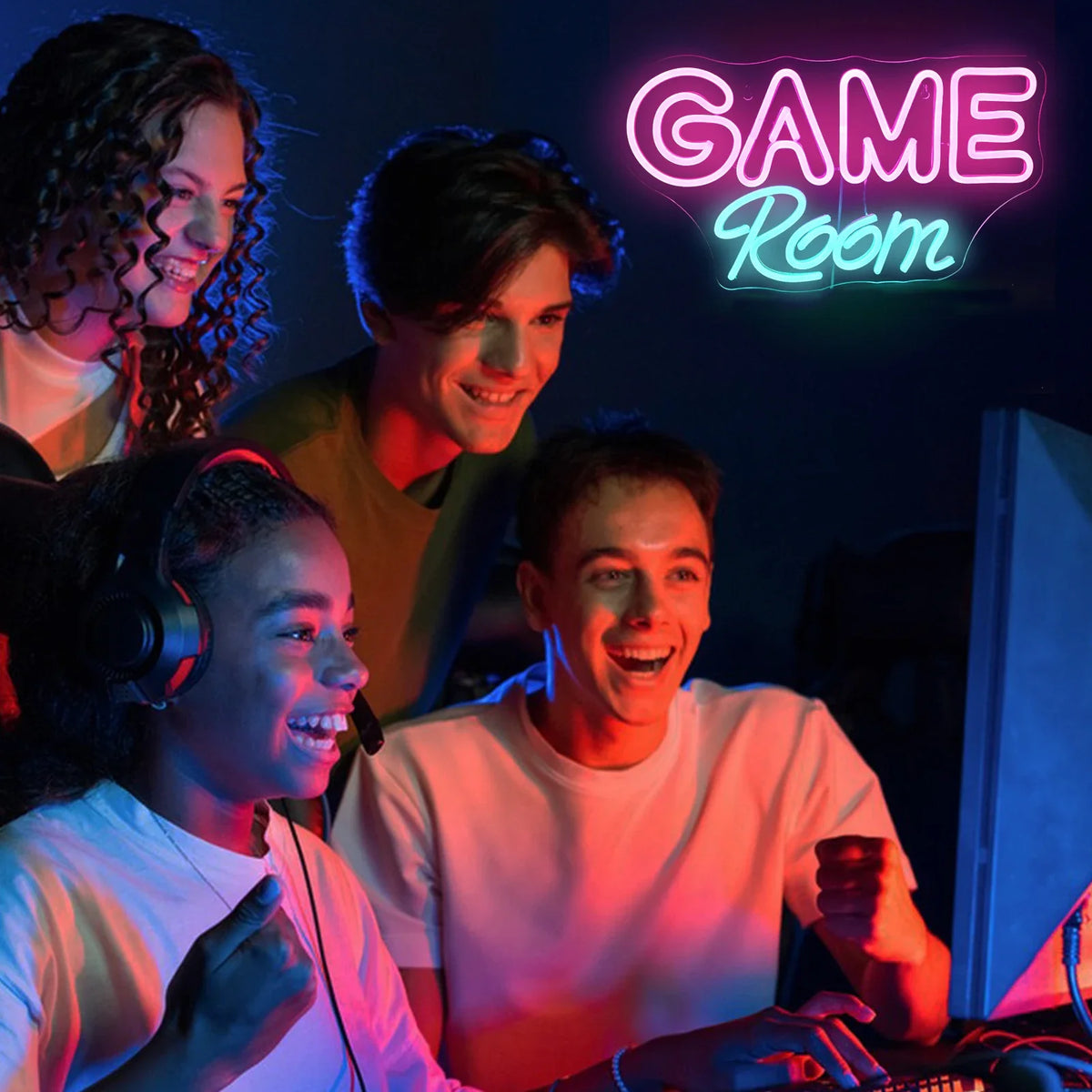 Game Room 5V USB LED neon sign