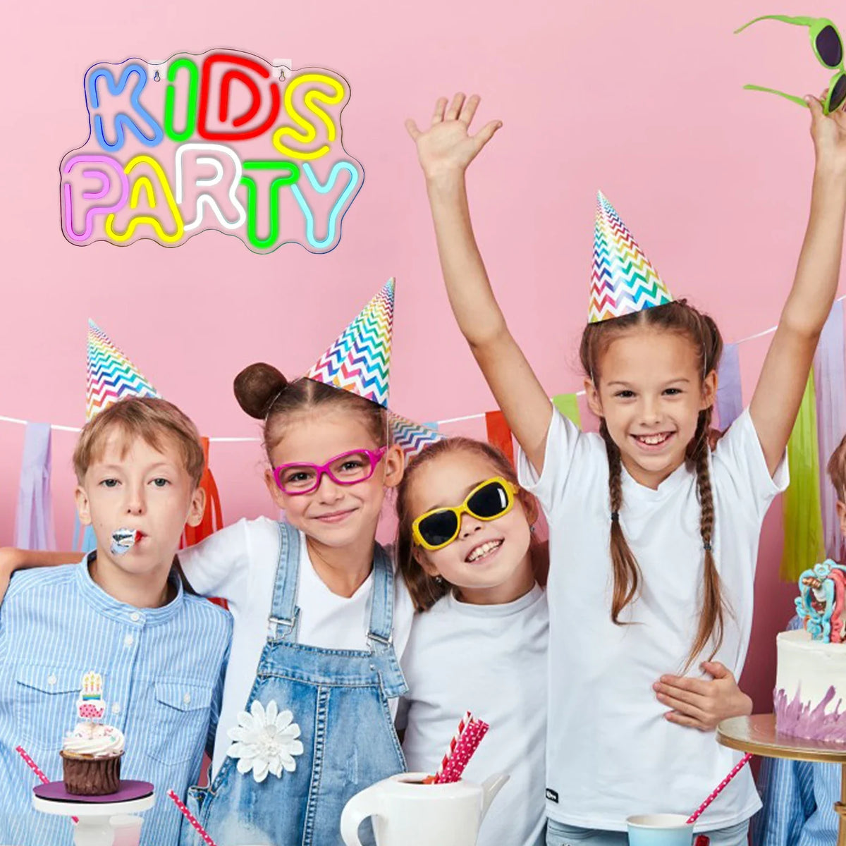 Kids Party 5V USB LED neon sign