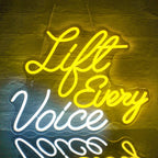 Enseigne néon LED USB 5 V Lift Every Voice