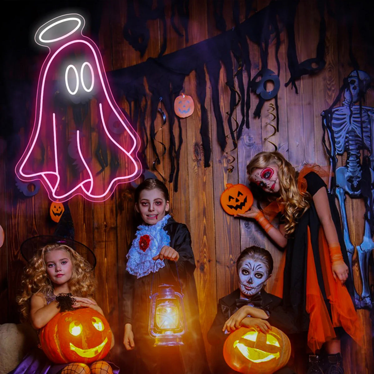 Ghost 5V USB LED neon sign