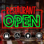 Restaurant OPEN 5V USB LED neon sign