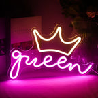 Enseigne néon LED USB 5 V Queen — queen