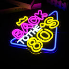 Back to the 80s 5V USB LED neon sign