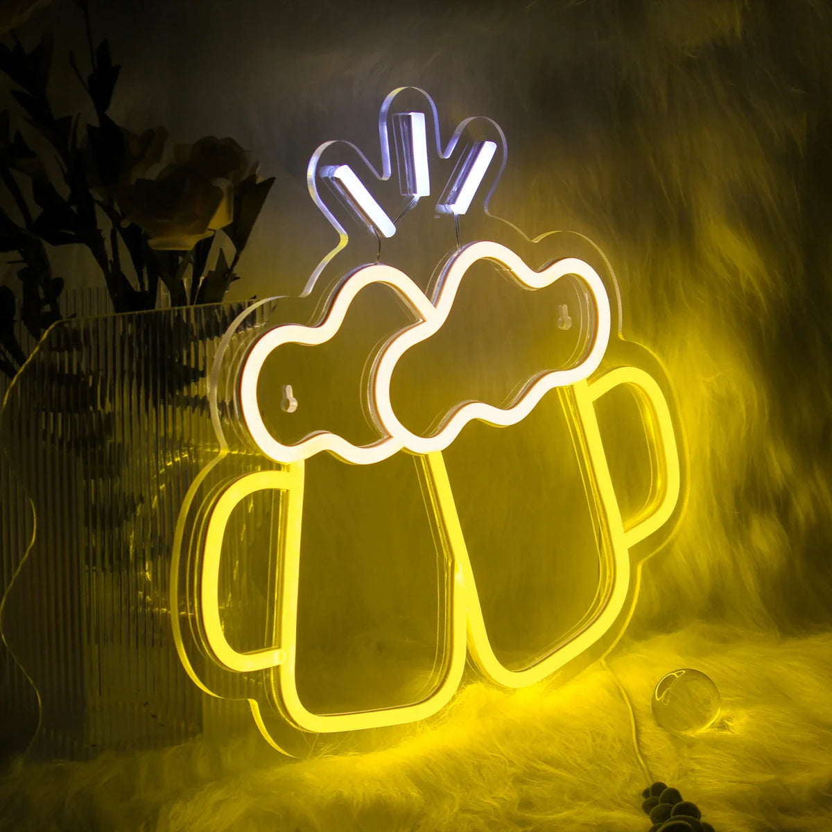 Beer Shaped 5V USB LED neon sign