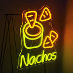 Enseigne néon LED USB 5 V Nachos