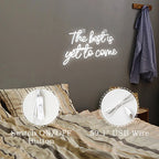 The Best is Yet to Come 5V USB LED neon sign
