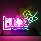 Cocktails Lounge 5V USB LED neon sign – 42.6x25cm