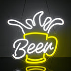 Beer 5V USB LED neon sign – 33.5X32.5cm