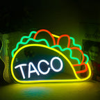 Taco 5V USB LED neon sign – 40x32cm