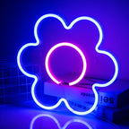 Flower (Colour Options) 5V USB LED neon sign