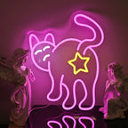 Cat 5V USB LED neon sign – 32X40cm