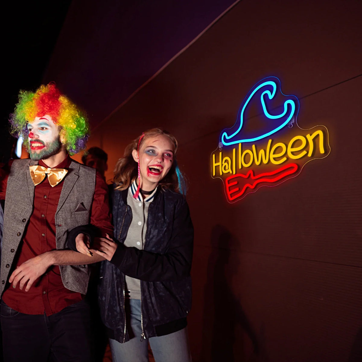 Enseigne néon LED USB 5 V Halloween