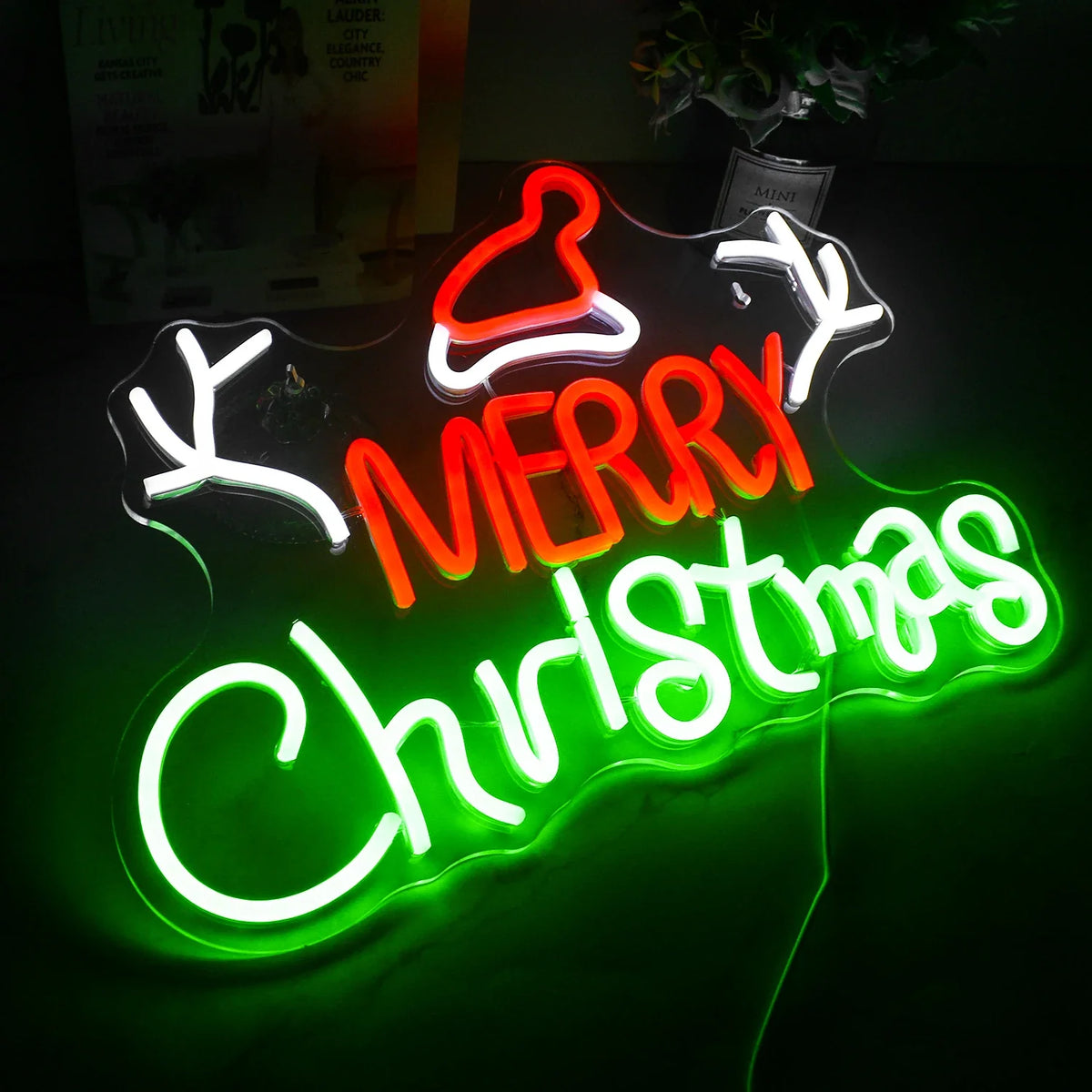 Christmas 5V USB LED neon sign