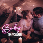 Baby I'm Yours 5V USB LED neon sign