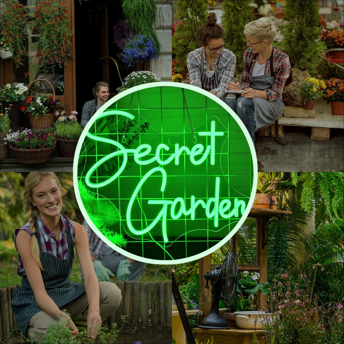 Secret Garden 5V USB LED neon sign