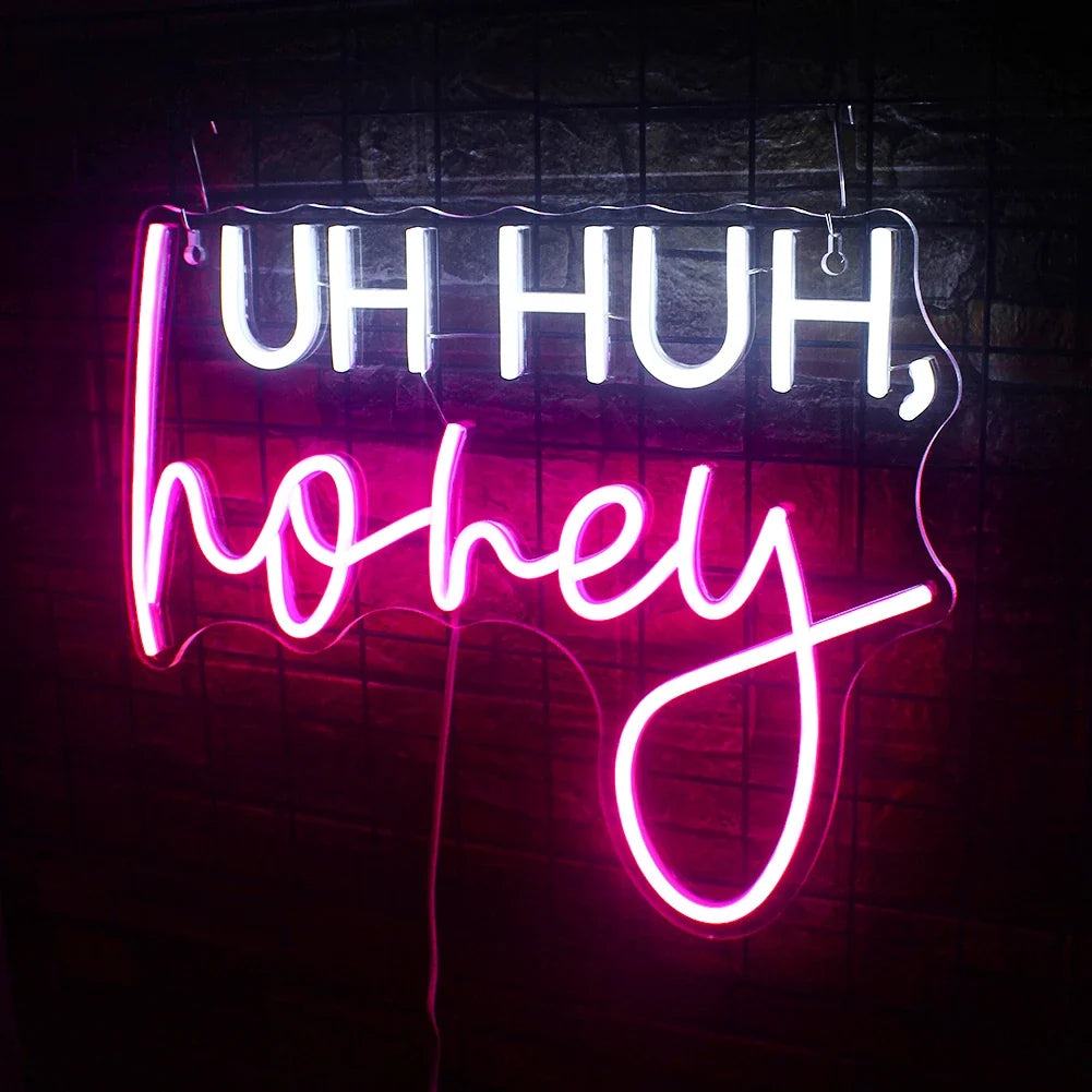 Uh Huh, Honey 5V USB LED neon sign