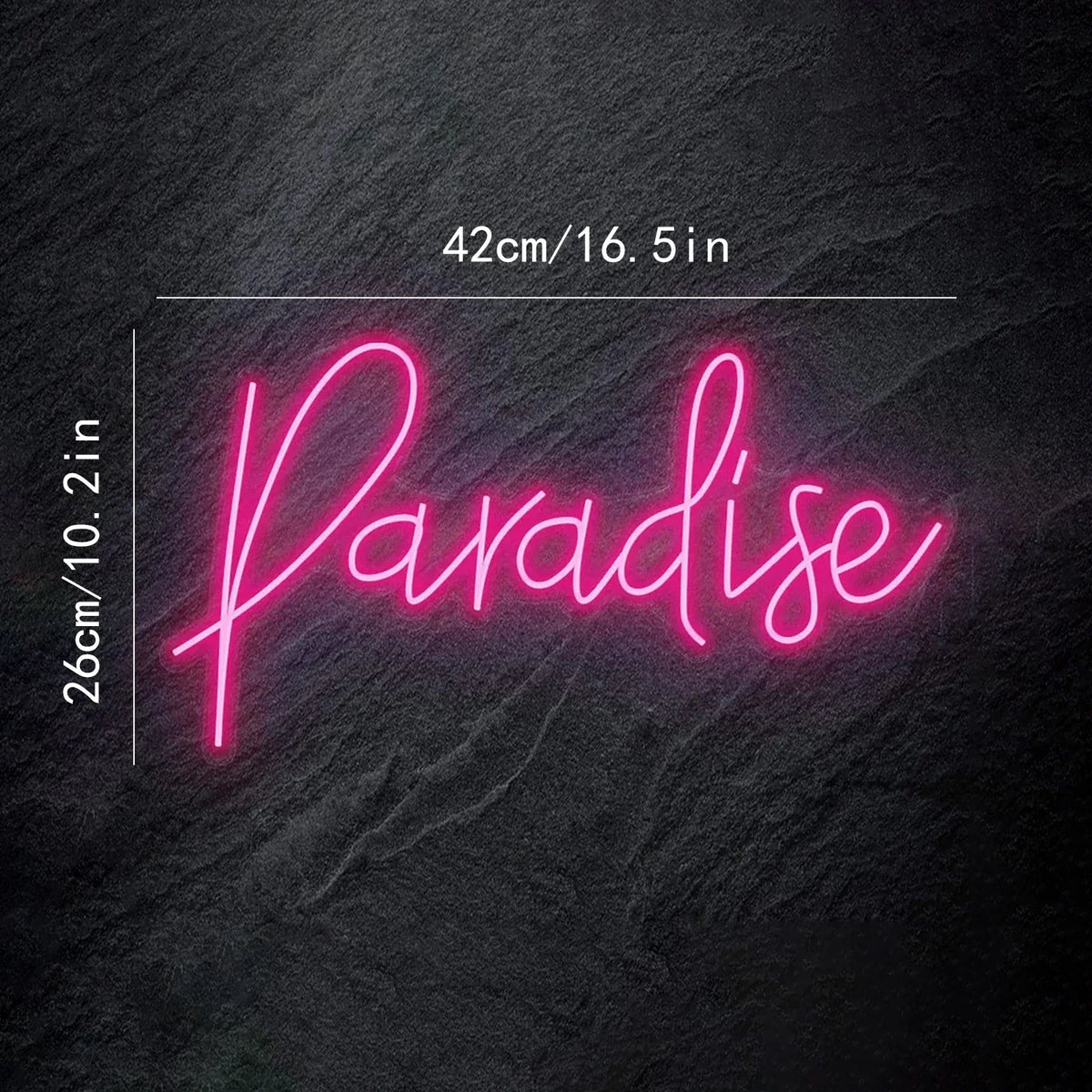 Paradise 5V USB LED neon sign