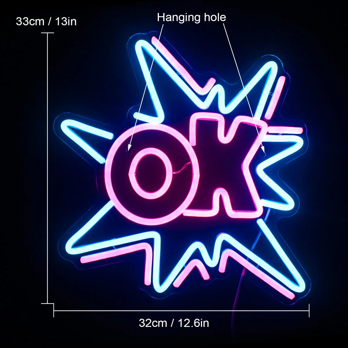 Ok 5V USB LED neon sign