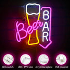 Beer Bar 5V USB LED neon sign