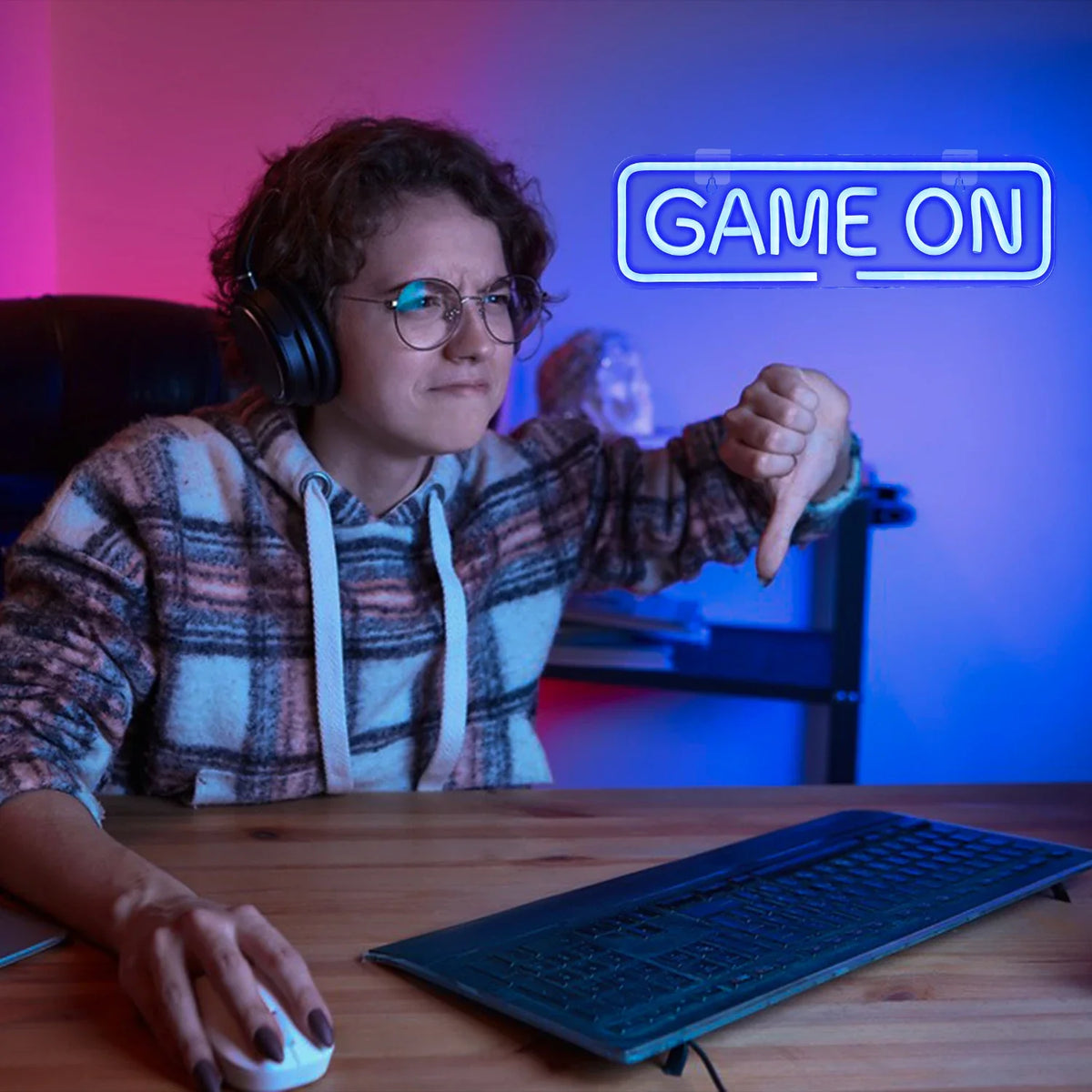 Game Room 5V USB LED neon sign
