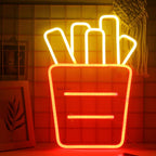 Enseigne néon LED USB 5 V Hamburger