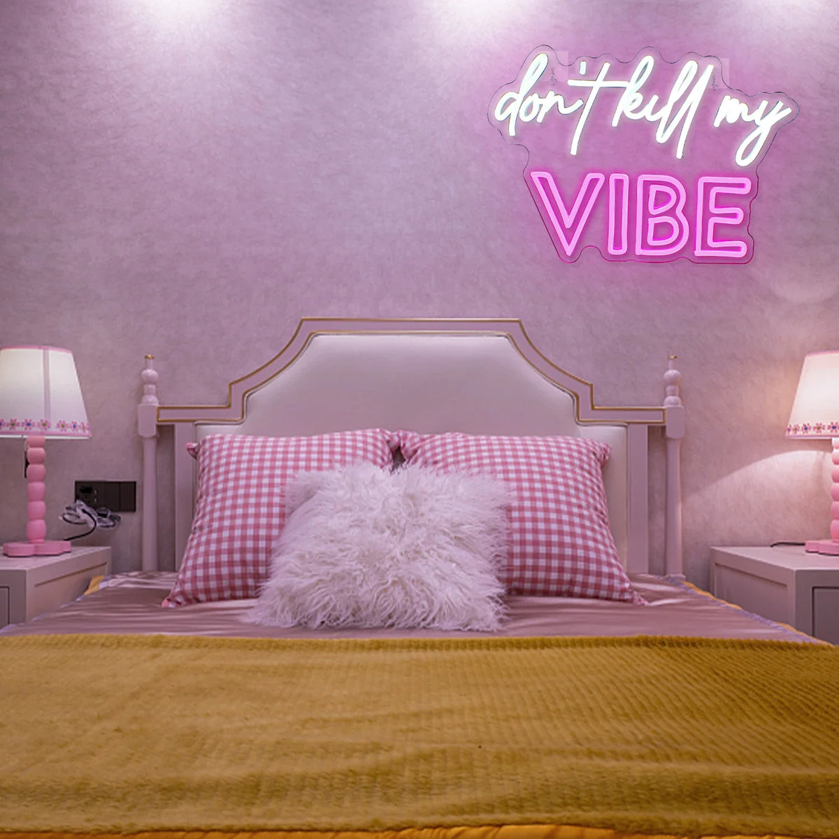 Don't Kill My Vibe 5V USB LED neon sign