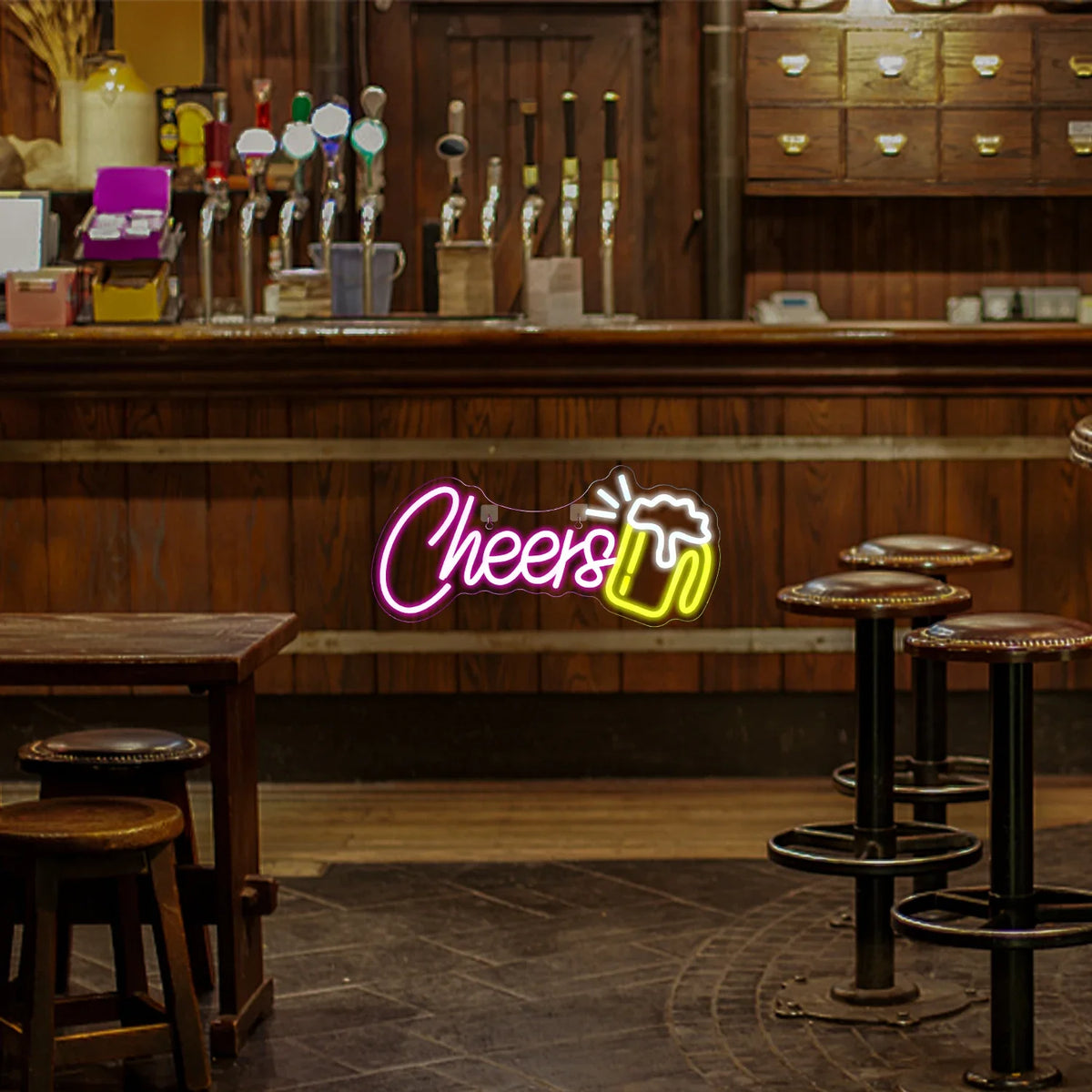 Cheers 5V USB LED neon sign