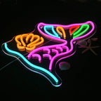 Mermaid Tails 5V USB LED neon sign